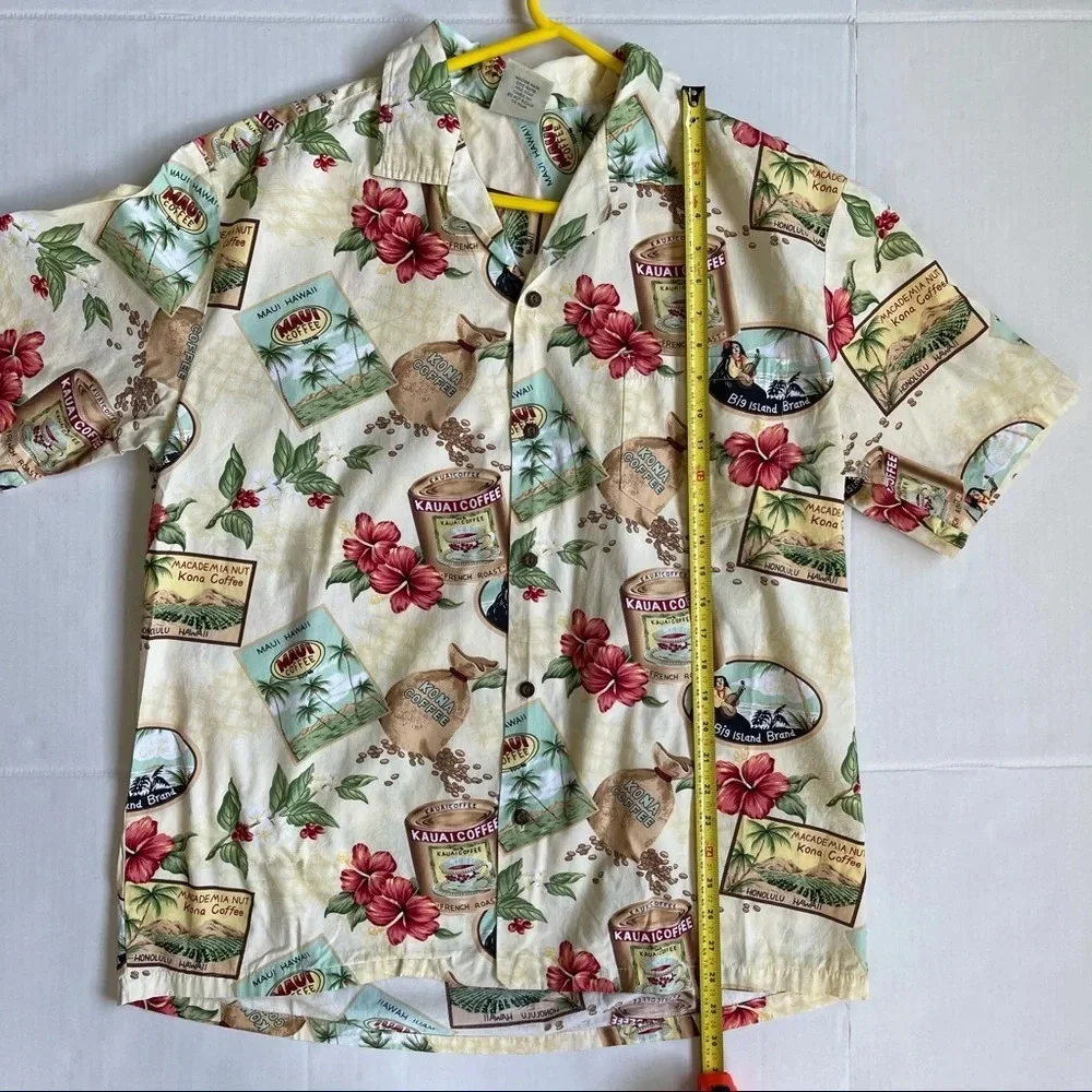 Hawaiian shirt Winnie Fashion brand size XL - Picture 8 of 10